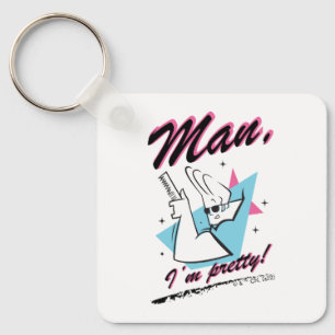 Johnny Bravo - Man I'm Pretty Retro Graphic Key Ring