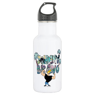 Johnny Bravo Palm Tree Name 532 Ml Water Bottle