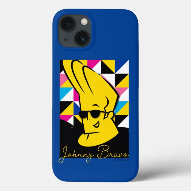Johnny Bravo Pop Art Graphic Case-Mate iPhone Case (Back)
