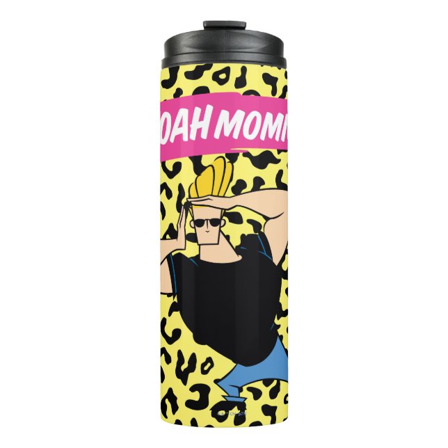 Johnny Bravo - Woah Momma Thermal Tumbler (Front)