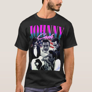 Johnny Cash Retro Bootleg T-Shirt Fans