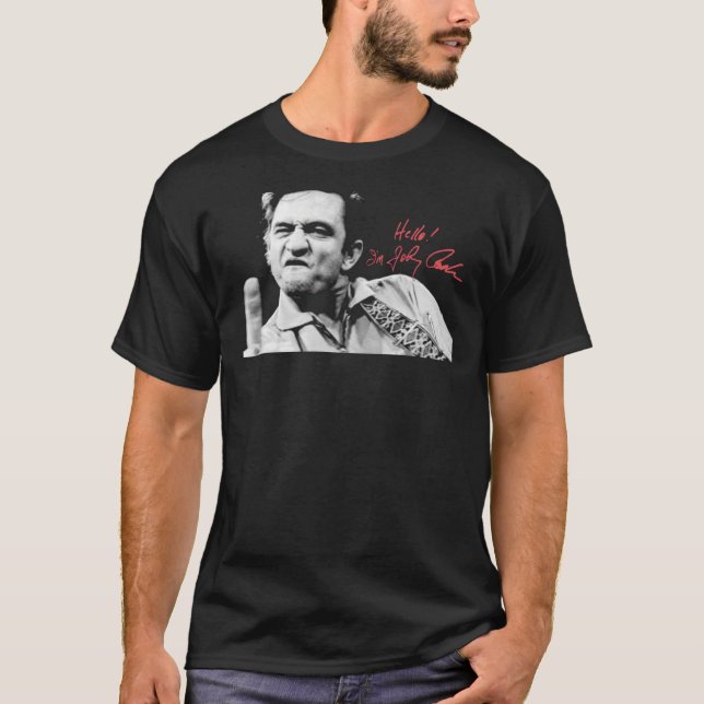 Johnny CASH Slim Fit T-Shirt  Essential  (Front)