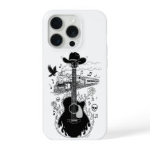 Johnny Cash Theme Phone Case