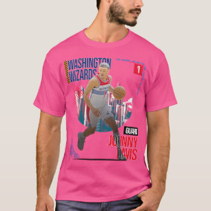 Johnny Davis Basketball Art Wizards 2 T-Shirt