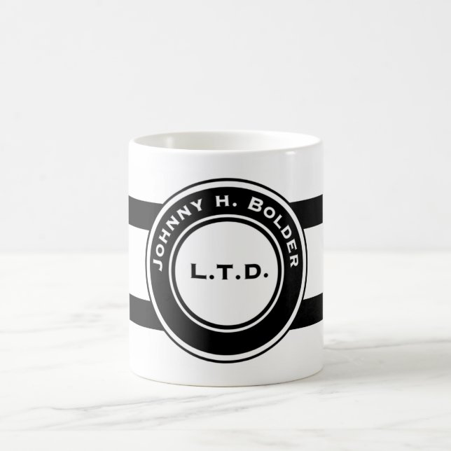 Johnny H. Bolder 11 oz. Ceramic Coffee Mug (Center)
