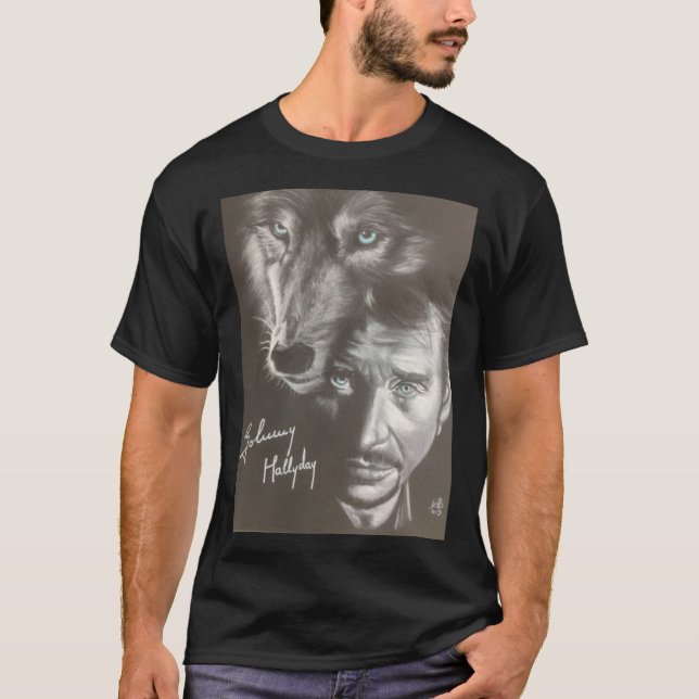 Johnny Hallyday Classic T-Shirt (Front)