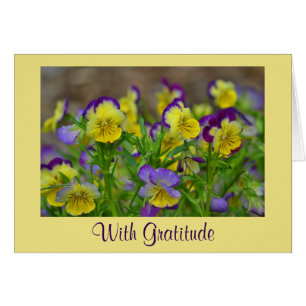 Johnny Jump Up Thank You Card
