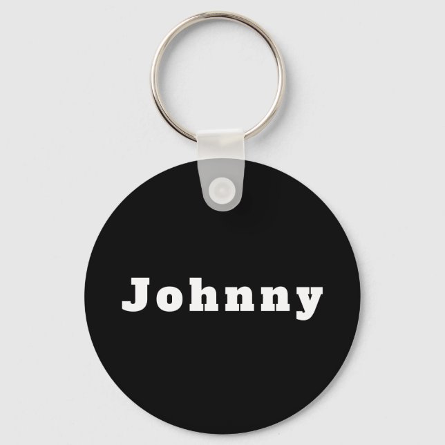 Johnny Key Ring (Front)