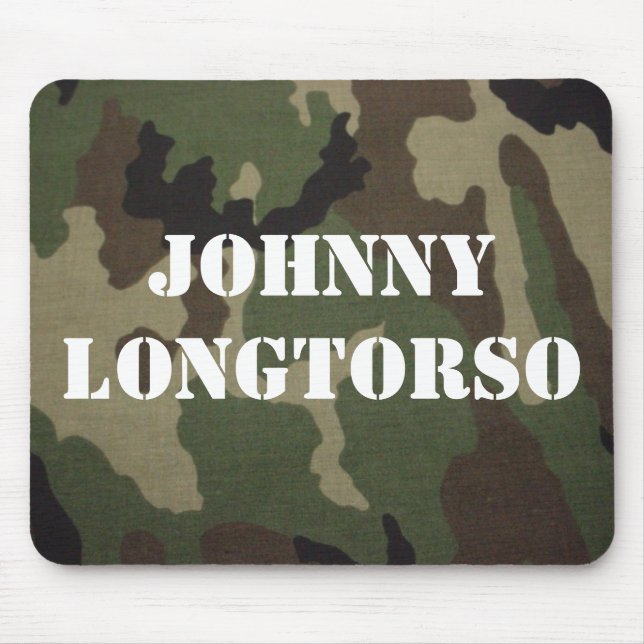 Johnny Longtorso Mouse Pad (Front)