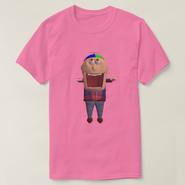 Johnny Open Mouth Shirt (Design Front)
