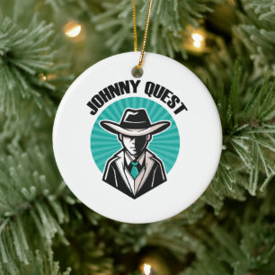 Johnny Quest Ceramic Tree Decoration