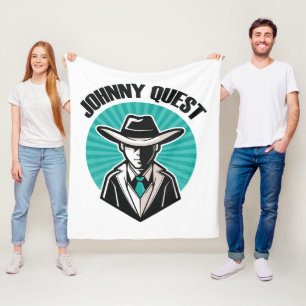 Johnny Quest Fleece Blanket