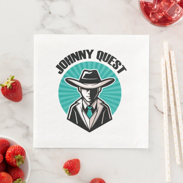 Johnny Quest Napkin (Insitu)