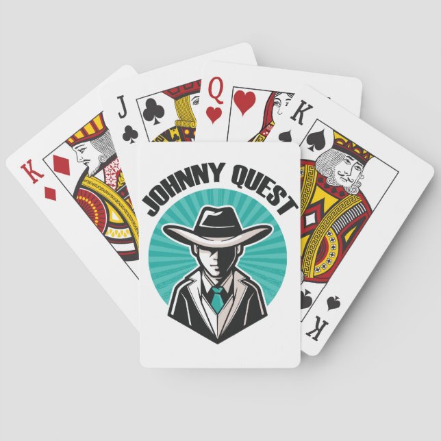 Johnny Quest Playing Cards (Back)