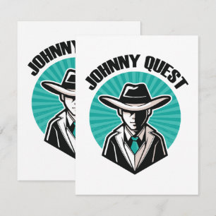 Johnny Quest RSVP Card