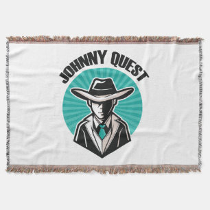 Johnny Quest Throw Blanket
