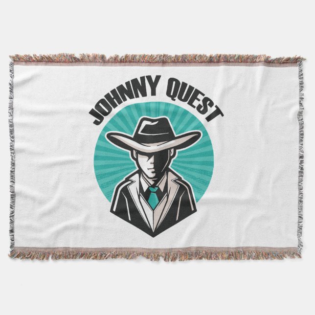 Johnny Quest Throw Blanket (Front)