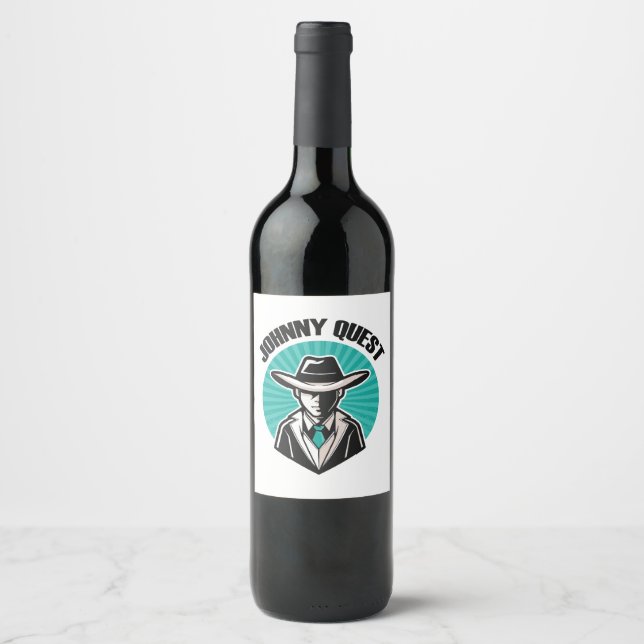 Johnny Quest Wine Label (Front)