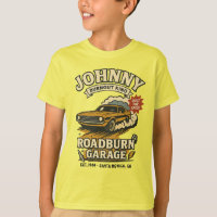 Johnny Roadburn – Retro Burnout Muscle Car