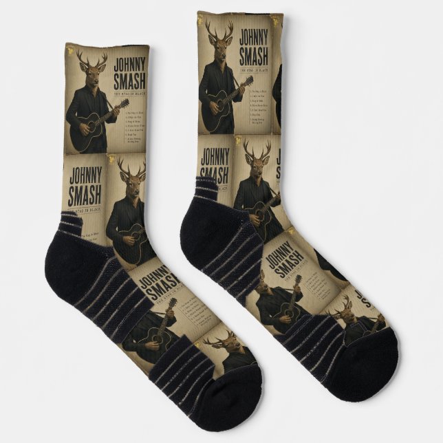 Johnny Smash Album: a Parody Socks (Right)