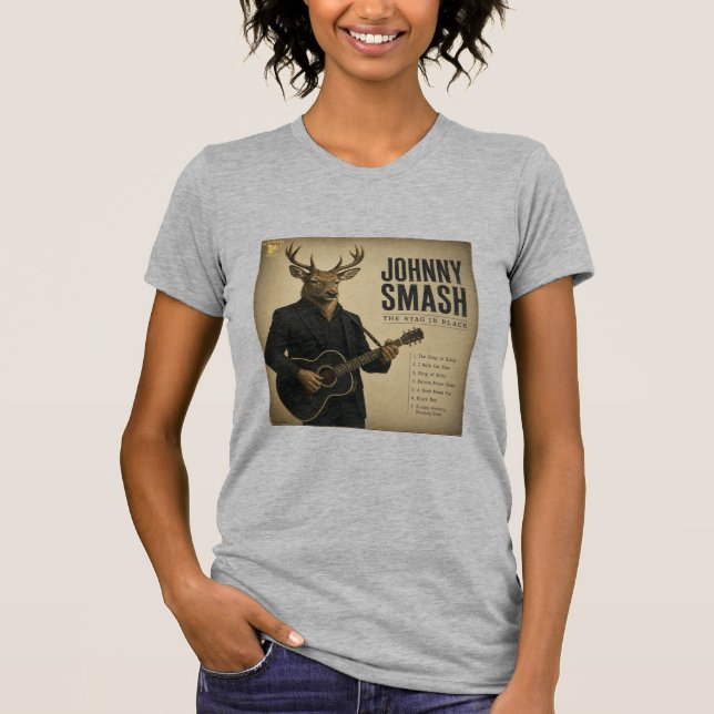 Johnny Smash Album: a Parody T-Shirt (Front)