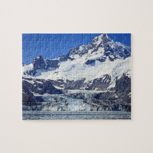 Johns Hopkins Glacier in Glacier Bay NP Jigsaw Puzzle (Horizontal)