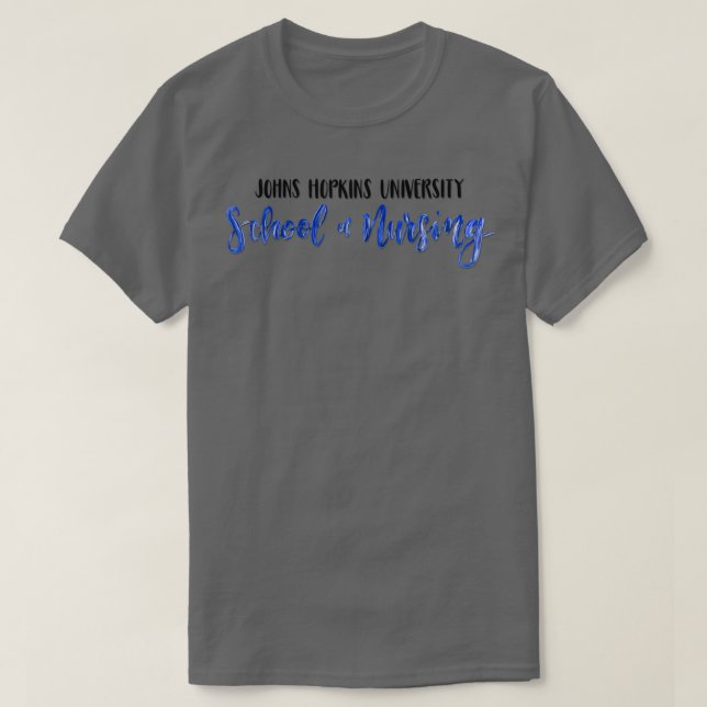 Johns Hopkins School of Nursing T-Shirt (Design Front)
