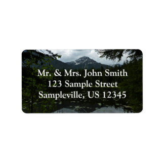 Johns Lake II at Glacier National Park Label