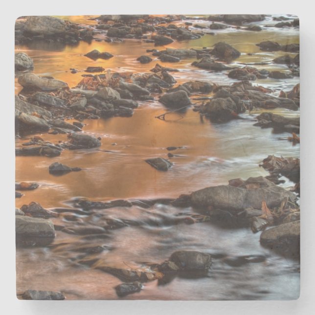 Johnson County, Leawood, Tomahawk Creek Stone Coaster (Front)