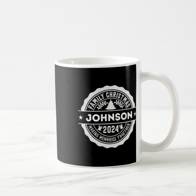Johnson Family Christmas  Coffee Mug (Right)
