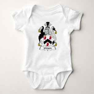 Johnson Family Crest Baby Bodysuit