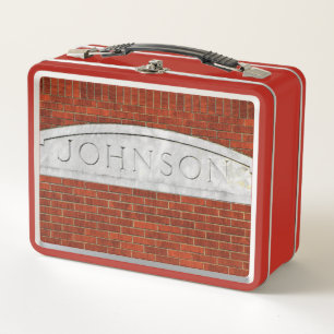 Johnson Family Namesake Metal Lunch Box
