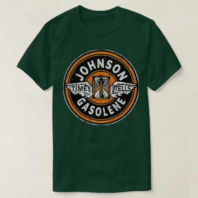 Johnson Gasolene T-Shirt (Design Front)