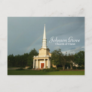 Johnson Grove COC Rainbow with Print Postcard