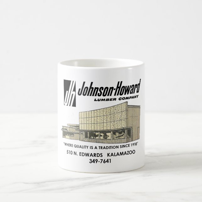 Johnson Howard Lumber Company, Kalamazoo MI Coffee Coffee Mug (Center)