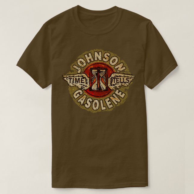 johnson time tells gasoline T-Shirt (Design Front)