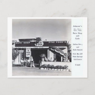 Johnson's Cafe, Palm Springs, California Vintage Postcard
