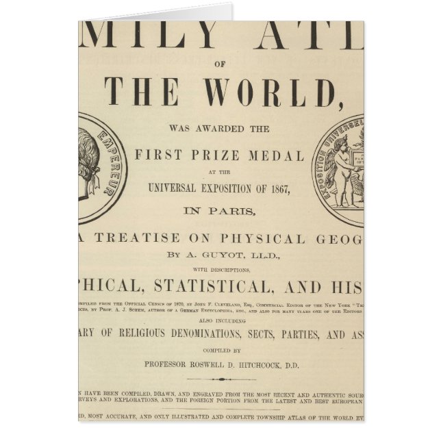 Johnson's Illustrated Family Atlas (Front)