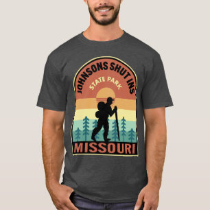 Johnsons Shut Ins State Park Missouri Retro Hiking T-Shirt
