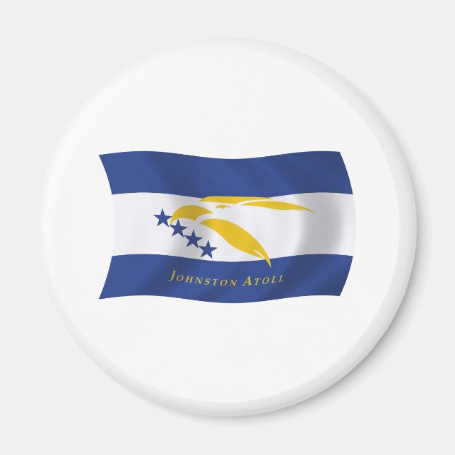 Johnston Atoll Flag Magnet (Front)