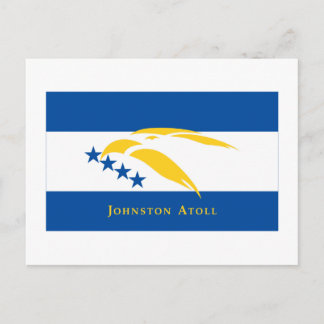 Johnston Atoll Flag Postcard