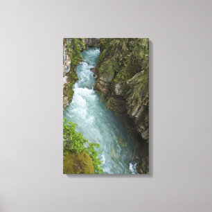 Johnston Canyon Canvas Print
