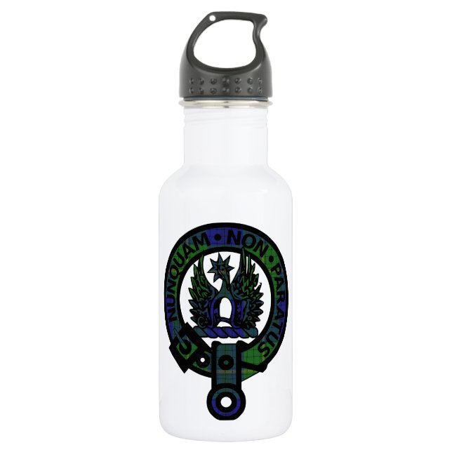 Johnstone Clan Crest 532 Ml Water Bottle (Front)