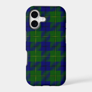 Johnstone tartan blue green plaid
