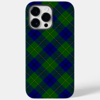 Johnstone tartan blue green plaid