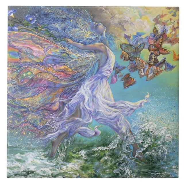 Joie de Vivre 6x6 Ceramic Tile (Front)