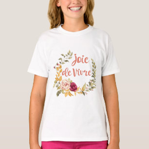 Joie de Vivre French Saying T-Shirt