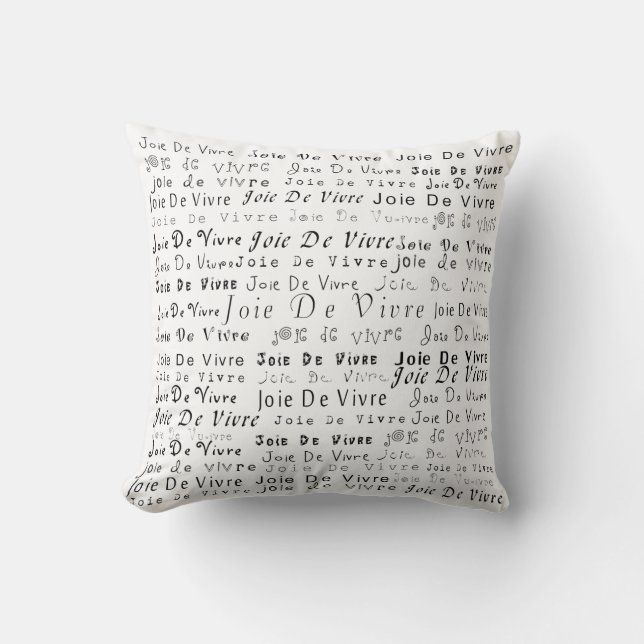 Joie De Vivre Pillow (Front)