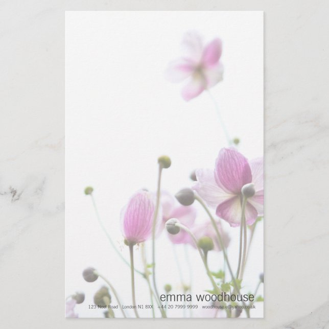 Joie de Vivre Stationery (Front)