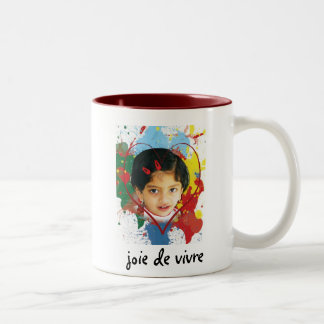 joie de vivre Two-Tone coffee mug